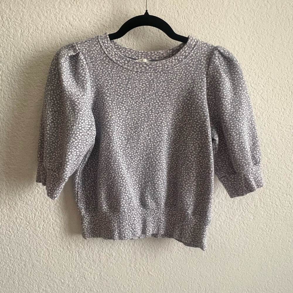 H&M Gray Crew Neck Sweaters Knit Casual
